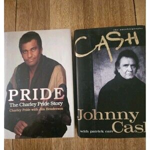 Charlie Pride And Johnny Cash Book Set